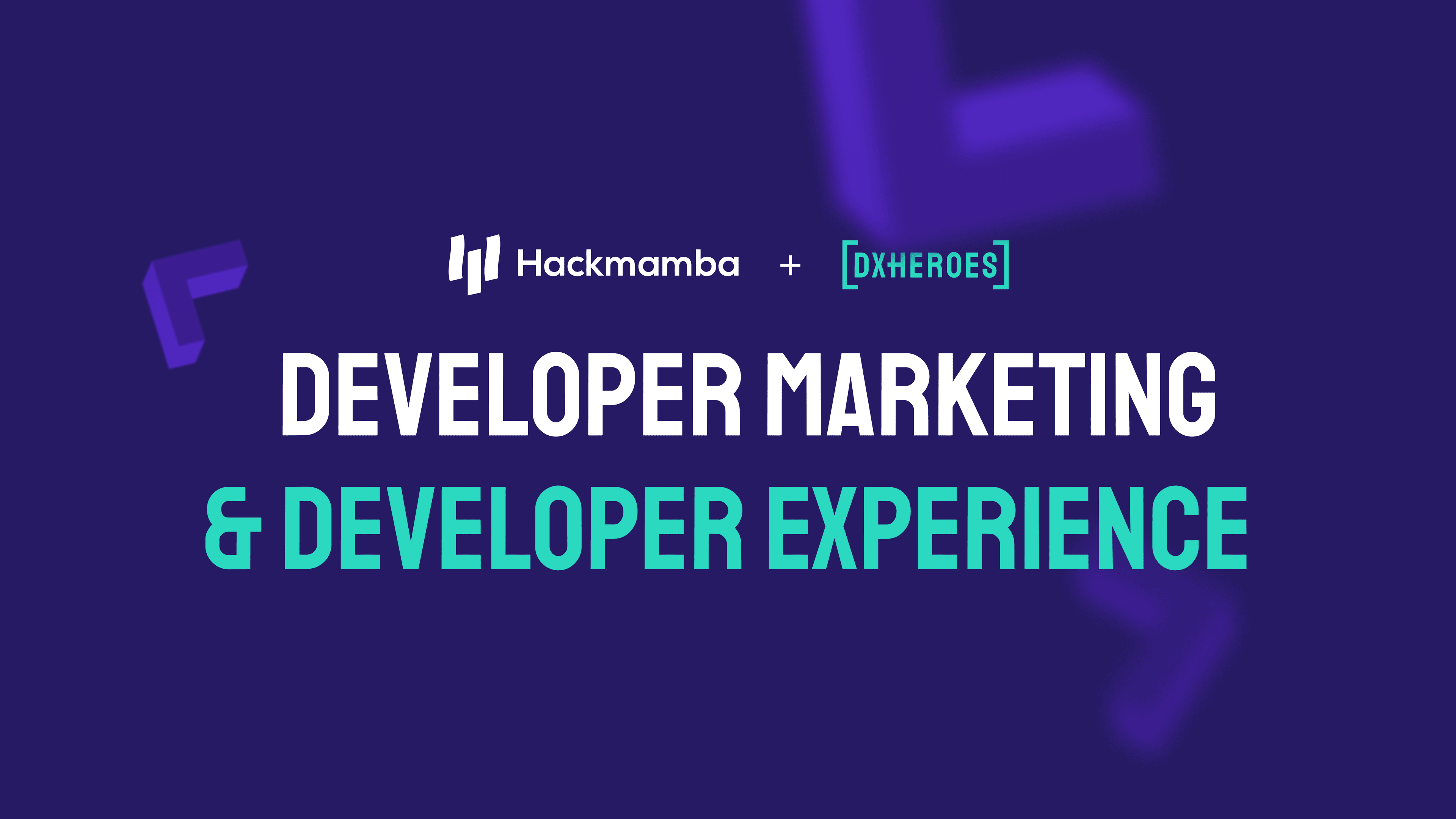 Blog post image - developer marketing and developer experience